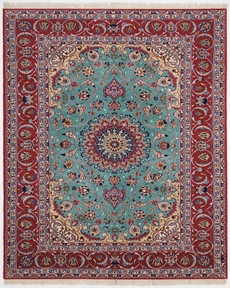 ONE OF A KIND ESFEH GREEN 5'3" x 7'9"