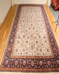 ONE OF A KIND MESH IVORY NAVY 12'10" x 19'5"