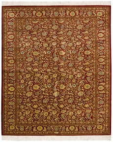 ONE OF A KIND GHOM RED 4'4" x 6'6"