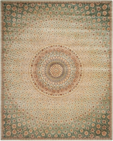 NOURISON 2000 OAK029 GREEN 7'9" x 9'9"