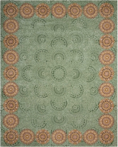 NOURISON 2000 OAK053 GREEN 7'9" x 9'9"