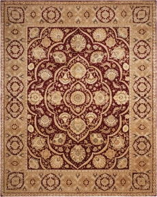 NOURISON 2000 OAK116 BURGUNDY 7'9" x 9'9"