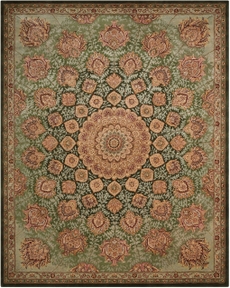 NOURISON 2000 OAK160 GREEN 7'9" x 9'9"