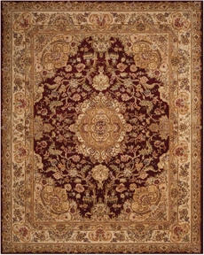 NOURISON 2000 OAK211 BURGUNDY 7'9" x 9'9"
