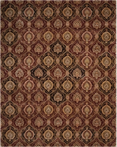 NOURISON 2000 OAK269 BURGUNDY 7'9" x 9'9"