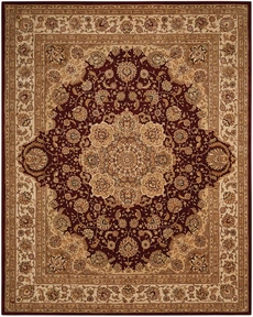NOURISON 2000 OAK313 BURGUNDY 7'9" x 9'9"