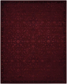 NOURISON 2000 OAK328 BURGUNDY 7'9" x 9'9"