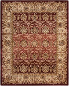 NOURISON 2000 OAK385 BURGUNDY 7'9" x 9'9"