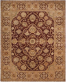 NOURISON 2000 OAK397 BURGUNDY 7'9" x 9'9"