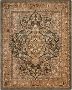 NOURISON 2000 OAK438 GREEN 7'9" x 9'9"