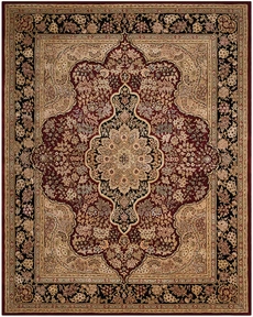 NOURISON 2000 OAK440 BURGUNDY 7'9" x 9'9"