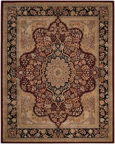 NOURISON 2000 OAK458 BURGUNDY 7'9" x 9'9"