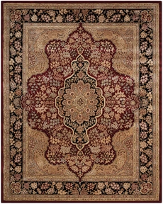 NOURISON 2000 OAK549 BURGUNDY 7'9" x 9'9"