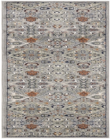 Allur ALR03 Grey 2'3" x 7'6" Area Rug