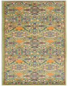 Allur ALR03 Sage Ivory 2'3" x 10' Area Rug