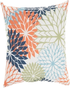 ALOHA ALH05 MULTICOLOR 20" X 20" THROW PILLOW