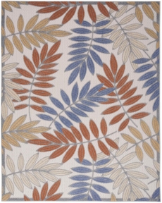 Aloha ALH18 Blue Mocha Area Rug