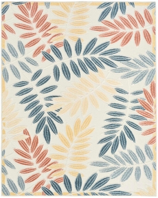 Aloha ALH18 Ivory Blue Area Rug