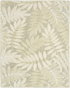 Aloha ALH18 Ivory Sage Area Rug