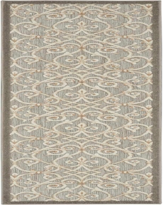Aloha ALH21 Natural Outdoor Rug, 2'3" x 10' 
