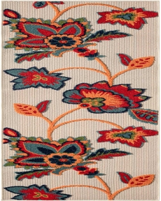 Aloha ALH31 Multicolor 2' x 6' Area Rug