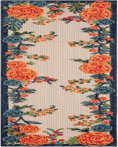 Aloha ALH32 Multicolor 2' x 6' Area Rug