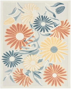 Aloha ALH33 Ivory Rose Area Rug