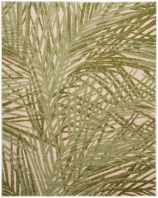 Aloha ALH41 Ivory Green Area Rug