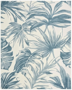 Aloha ALH43 Ivory Blue Area Rug