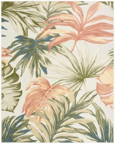 Aloha ALH43 Ivory Green Area Rug