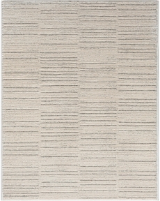 Andes AND02 Ivory Grey 2'2" x 7'6" Area Rug