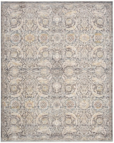 Antique Fusion ANF03 Charcoal Multicolor Area Rug