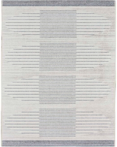 Astra Washables ASW04 Ivory Blue 2'2" x 12' Area Rug