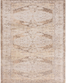 Astra Washables ASW11 Beige 2'2" x 10' Area Rug