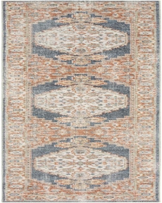 Astra Washables ASW11 Denim Multi 2'2" x 12' Area Rug