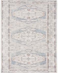 Astra Washables ASW11 Light Blue 2' x 6' Area Rug