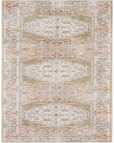 Astra Washables ASW11 Sage Multi 2'2" x 12' Area Rug