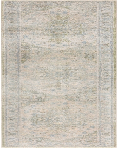 Astra Washables ASW12 Blue Green 2'2" x 10' Area Rug
