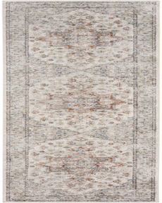 Astra Washables ASW12 Grey Multicolor 2' x 6' Area Rug