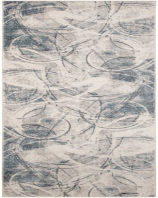 Astra Washables ASW14 Silver Blue 2'2" x 8' Area Rug