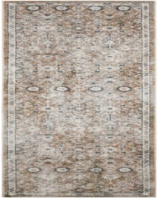 Astra Washables ASW16 Gold Grey 2'2" x 8' Area Rug