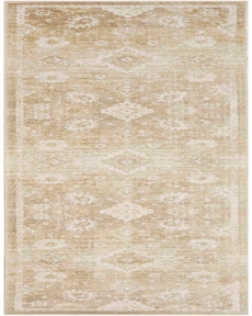 Astra Washables ASW19 Ivory Gold 2'2" x 8' Area Rug