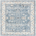 Astra Machine Washable ASW20 Blue Area Rug