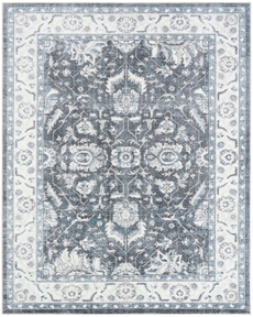 Astra Machine Washable ASW20 Slate Area Rug