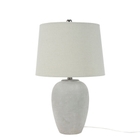 23" BIT05 GREY CERAMIC TABLE LAMP