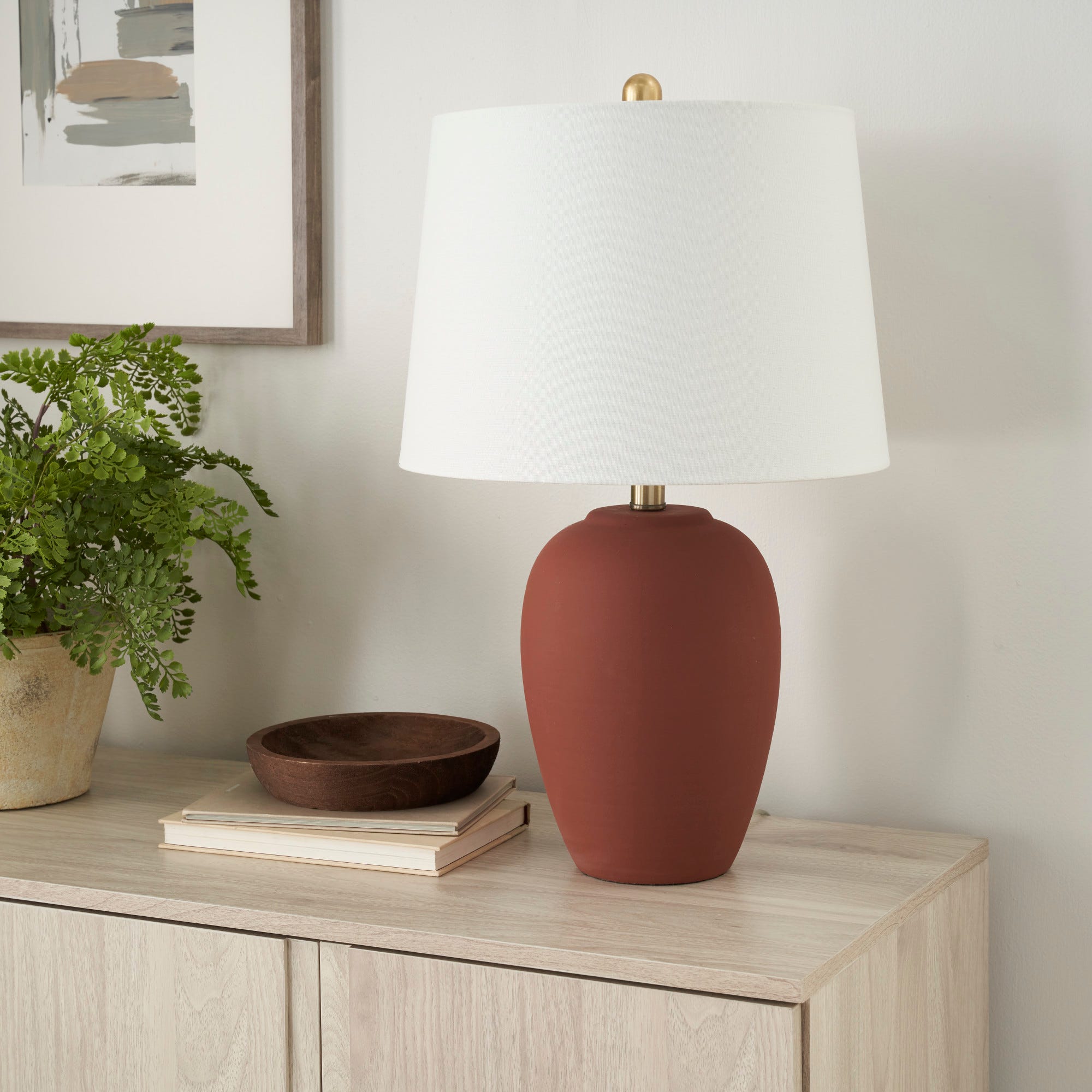 Table lamp terracotta cheap