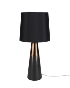 27" BIT18 Black Ceramic Table Lamp