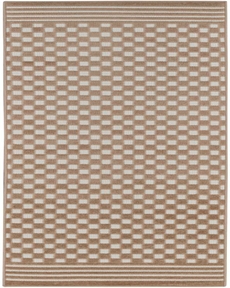 Care Free CAF02 Brown 2' x 6' Area Rug