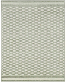 Care Free CAF02 Green 2' x 6' Area Rug