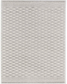 Care Free CAF02 Light Grey 2' x 6' Area Rug